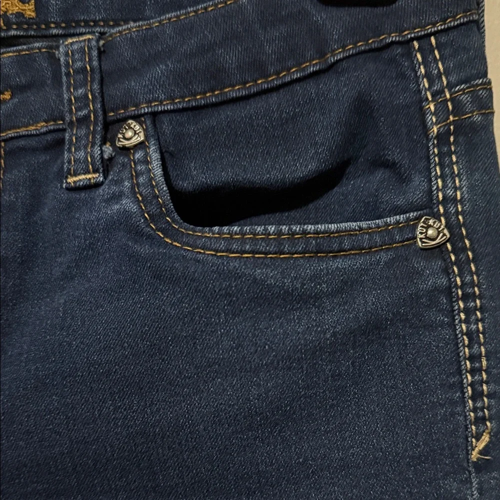 👖 **KUT from the Kloth Women’s Size 6 TLI Cut Jeans – Dark Wash** 👖 - Picture 4 of 13